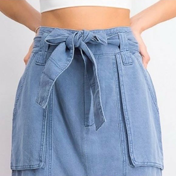 New! Free People Catching Feelings MIDI Skirt NWT - Picture 2 of 5